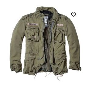 NEW IMPORTED FROM FRANCE BRANDIT M65 Giant Olive Utility Jacket for Women